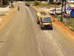Ruas Jalan Minas-Perwang Diperbaiki dengan Beton Kaku, Libatkan 24 Perusahaan