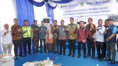 Luncurkan Digitalisasi Pasar Petisah, Wali Kota Medan Wujudkan Pasar Tradisional Lebih Modern, Transparan dan Bebas Dari Kebocoran Anggaran