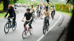 Kayuh 21 Km Bersama Forkopimda, Zakiyuddin Harahap Pantau Kota Medan dan Perkuat Sinergi