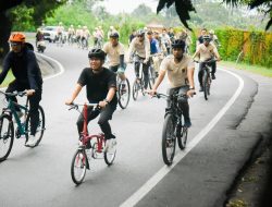 Kayuh 21 Km Bersama Forkopimda, Zakiyuddin Harahap Pantau Kota Medan dan Perkuat Sinergi
