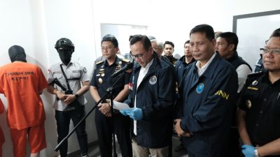 Bea Cukai Batam dan BNN Bongkar Jaringan Narkotika, Selamatkan 6.770 Jiwa