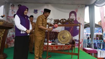Bupati Tanjab Barat Resmikan Posyandu 6 SPM Percontohan di Betara