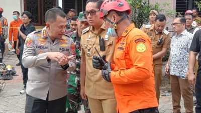 Wali Kota dan Kapolrestabes Medan Tinjau Lokasi Ledakan di Grand Polonia