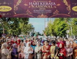 Dihadiri Martinijal Zakiyuddin Harahap, Hari Kebaya Nasional 2026 di Medan Berlangsung Meriah