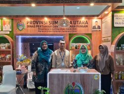 Dinas Pertanian dan Ketahanan Pangan Sumut Pamerkan Berbagai Tanaman Varietas Unggul di PRSU