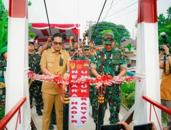 Pangdam I/BB dan Wali Kota Rico Resmikan Jembatan Perintis Garuda, Hubungkan Kembali Medan Polonia-Johor-Maimun