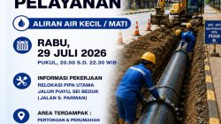 ABH Jadwalkan Relokasi Pipa Utama di Piayu, Pelanggan Diminta Tampung Air