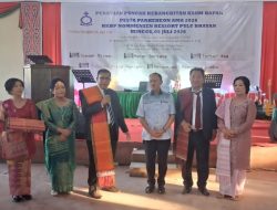 Anggota DPR RI Maruli Siahaan dan Wali Kota Medan Hadiri Pesta Parheheon Ama HKBP Nommensen Ressort P Brayan