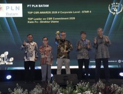 PLN Batam Raih TOP CSR Awards 2026 Bintang 4