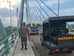 Patroli Gabungan Tertibkan Parkir di Jembatan Barelang