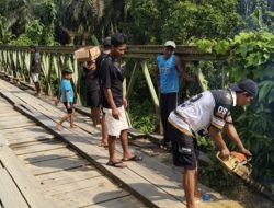Jembatan Mamora di Ranah Palabi Selesai Diperbaiki, Warga Apresiasi Respons Cepat Bupati Annisa