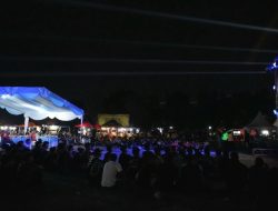 Nobar Spanyol vs Belgia di Pekanbaru Diserbu Ratusan Warga, UMKM Ikut Raup Berkah