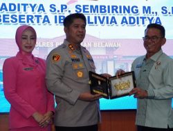 Wakil Wali Kota Medan Ajak Kapolres Baru Bersinergi Bangun Belawan