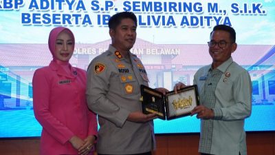 Wakil Wali Kota Medan Ajak Kapolres Baru Bersinergi Bangun Belawan