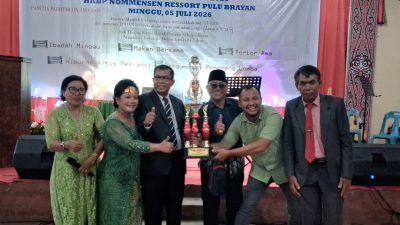 Pesta Paheheon Ama HKBP Nommensen Ressort P. Brayan Sukses dan Meriah