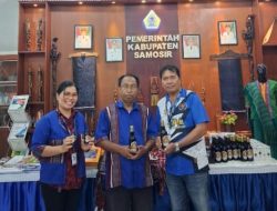 Stan Pemkab Samosir, Promosikan Produk Unggulan “Wine Mangga” yang Sudah Mendunia