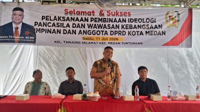 Selenggarakan Pembinaan Ideologi Pancasila, Salomo Pardede: Mari Kita Rawat Kebersamaan